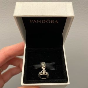 Pandora Hearts Tiara Dangle Sterling Silver 925 ALE Charm